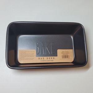 New Rae Dunn Bake 9" Loaf Pan